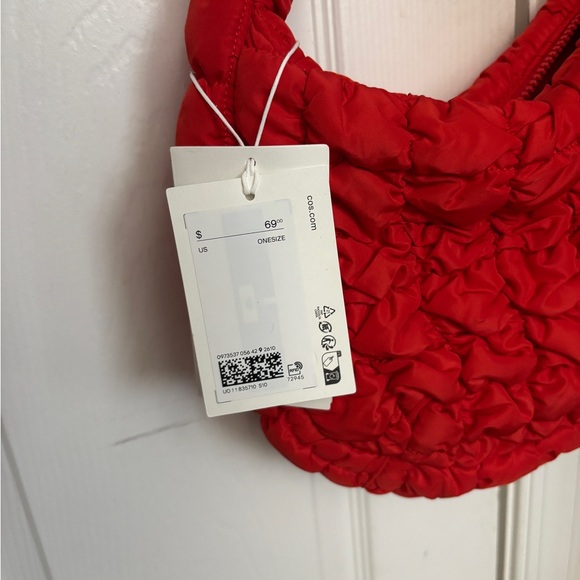 NWT COS QUILTED BAG - RED - Picture 7 of 8